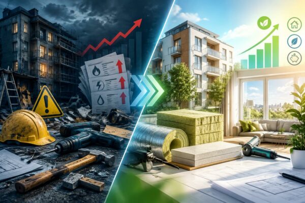 Ordre des travaux énergétiques : rentabilité locative
